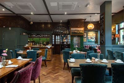 Interior of The Alma in London SW18 1TF