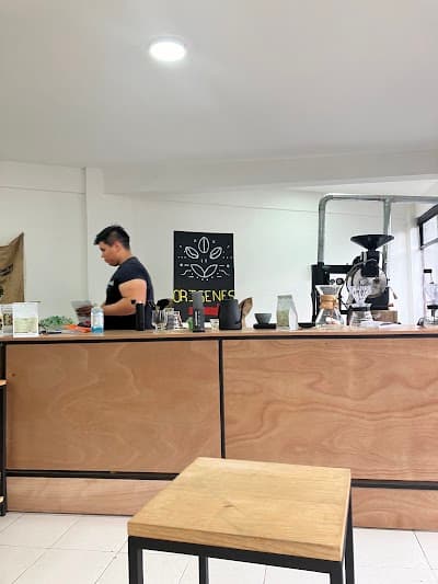 Orígenes Coffee Roasters coffee
