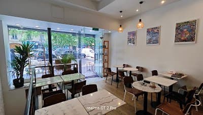 Interior of Coffee Ya in Paris