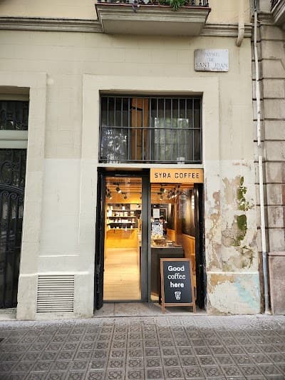 Interior of Syra Coffee - Passeig Sant Joan in Barcelona