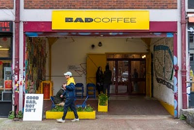 Interior of Bad Coffee in London E9 5LX