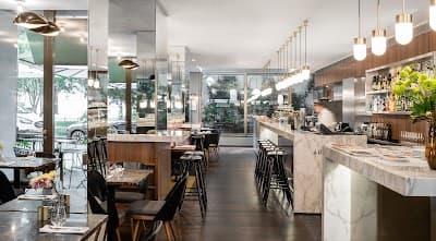 Interior of Guesthouse Vienna / Brasserie & Bakery in Wien