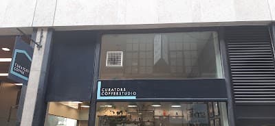 Interior of Curators Coffee Studio in London EC3M 7JJ