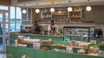 Interior of PAUSE | Café & Espresso Bar in Lagos