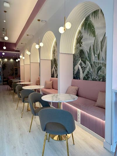 Interior of Daluna Cafe in Villanueva de la Cañada