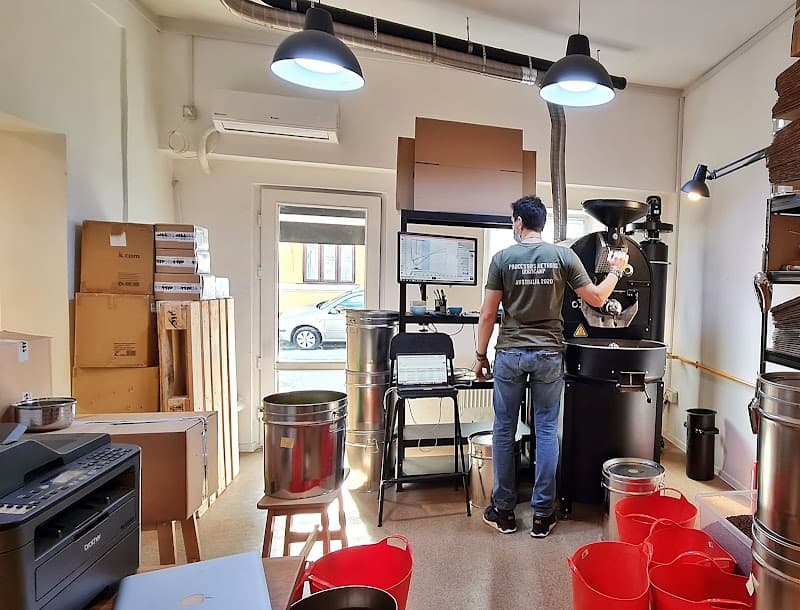 Interior of MABO - Vulturilor Specialty Coffee Shop in București