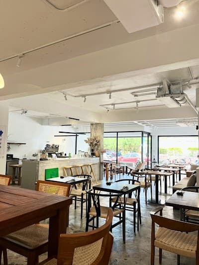 Interior of Utroo café in Taipei City