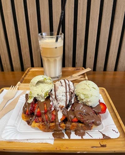 Belgian Waffles & Brunch coffee