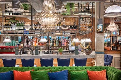 Interior of Bill's Covent Garden Restaurant in London WC2H 9EF