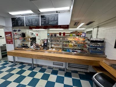 Interior of Cafe Skrinnari Myyrmäki in Vantaa