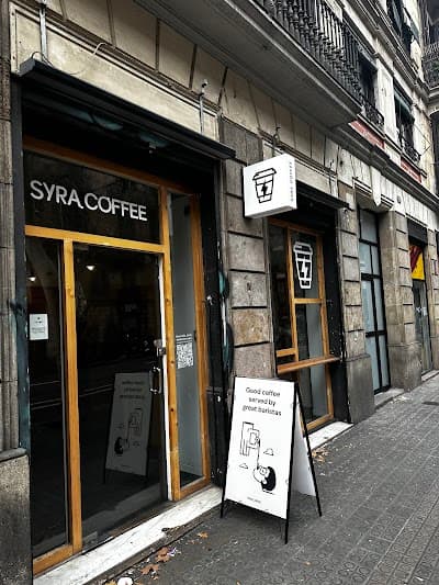 Interior of Syra Coffee - Diputació in Barcelona