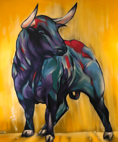 Interior of Coffeeshop The Bull in Vlaardingen
