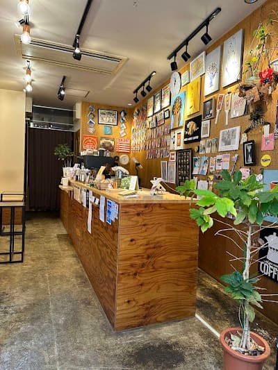 COFFEE STAND OSAKA EDOBORI blue-Line coffee