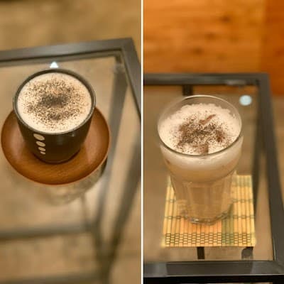 COFFEE STAND OSAKA EDOBORI blue-Line atmosphere