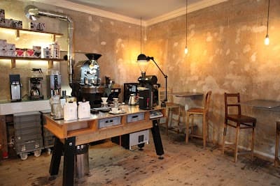 Interior of Bonanza Coffee Heroes in Berlin