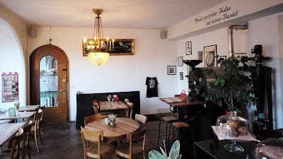 Interior of Café & Rösterei Heer (speciality coffee) in Thun