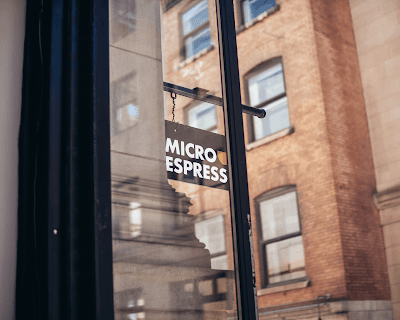 Interior of Micro Espresso - Vieux Port in QC H2Y 1Y2