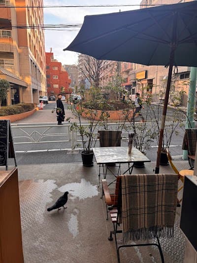 Interior of Coffee PUNKTO in Yoyogi