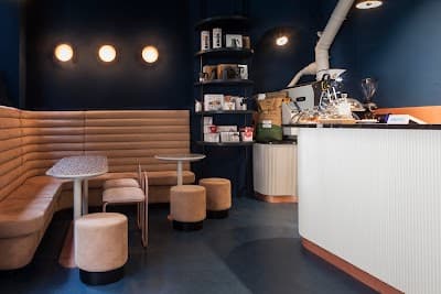Interior of Cafezal Torrefazione Specialty Coffee in Milano MI