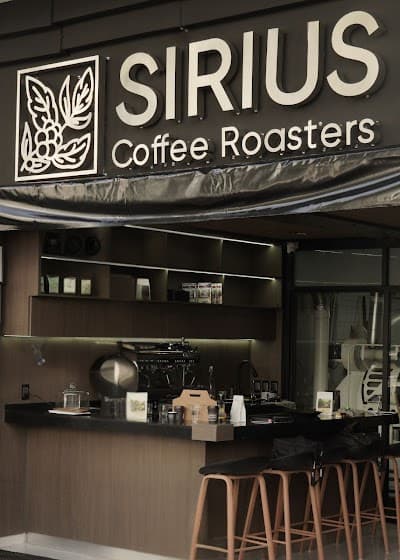 Interior of Sirius Coffee in CDMX