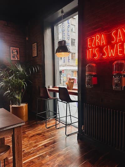 Interior of Ezra & Gil in Manchester M1 1FR