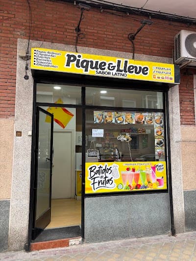Interior of Pique & Lleve - Sabor Latino in Madrid