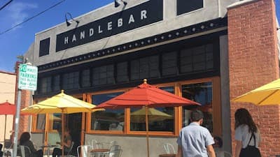 Interior of Handlebar Coffee Roasters in CA