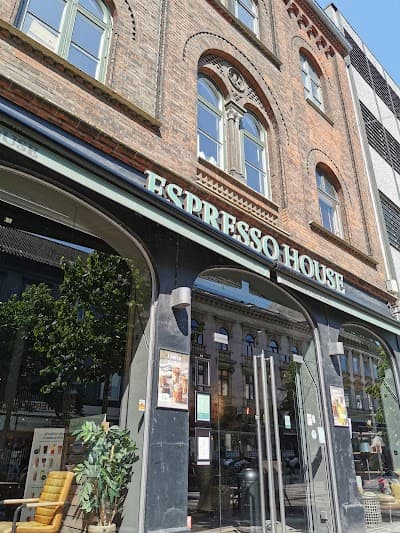 Interior of Espresso House in Aarhus
